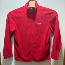 The North Face Women's TKA 100 Glacier 1/4 Zip Fleece Pullover Red Large — listing 5