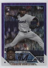 2023 Topps Update Purple Foil 111/799 George Soriano #US320 11uo