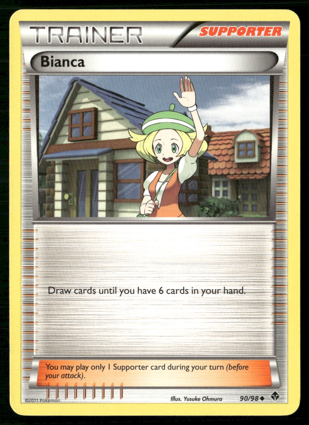 Bianca 90/98 Uncommon Emerging Powers Pokemon Lightly Played