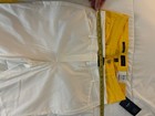 Lot 2 Talbots & Charter Club Capris Women 14 PETITE Yellow & White — photo 6