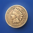 1859 Indian Head cent-1st year of Indian Head-167 yrs old. LIBERTY