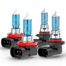 Upgraded Halogen Headlight Bulbs for Accord Sedan high and low beam 13-18 