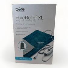 Pure Enrichment PureRelief XL King Size Heating Pad 12  x 24  6 Heat Settings