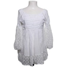 Taufkleid, Größe: 40, Weiß, Baumwolle/Seid...