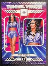 A’ja Wilson TUNNEL VISION #13 Las Vegas Aces Aja Wilson 2025 WNBA Donruss
