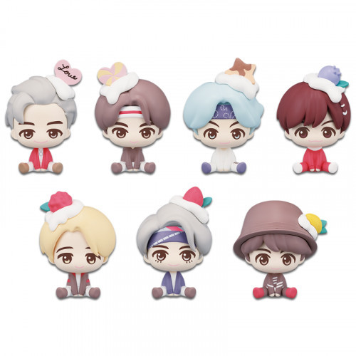 BTS TinyTAN くじら BTS TinyTAN Ichiban Kuji Mini Figure Sweet Time Theme Complete Set
