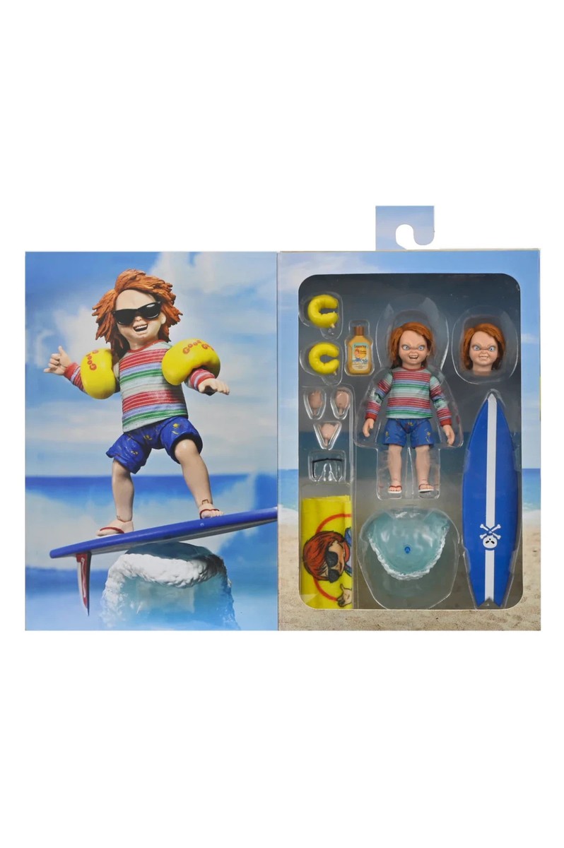 Child's Play 3 Ultimate Surf's Up Chucky Neca Collection Figure | eBay