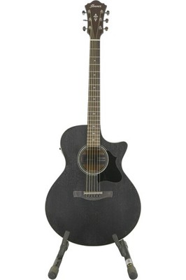 Ibanez AE140 Grand Auditorium Acoustic-Electric Guitar Weathered Black