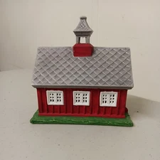 Vintage Byron Molds 1979 Ceramic School House