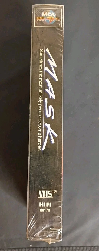 Mask (VHS, 1993) Cher Eric Stoltz Drama Brand New Factory Sealed Watermarks Vtg. Foto 3 de 4