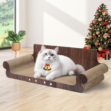 Extra Large Cat Scratcher Bed, 32 Inch Cat Scratching Board Cat Couch, Durable C