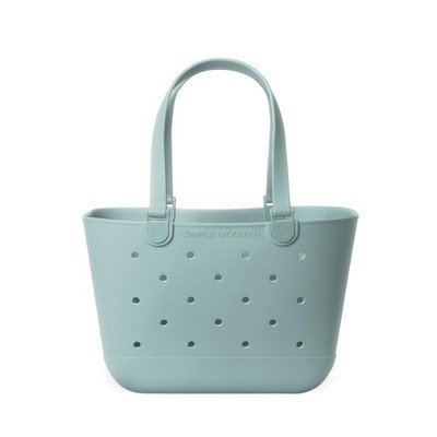 Large Beach Bag | Waterproof Getaway Rubber Tote with Zipper Pocket for Trave...