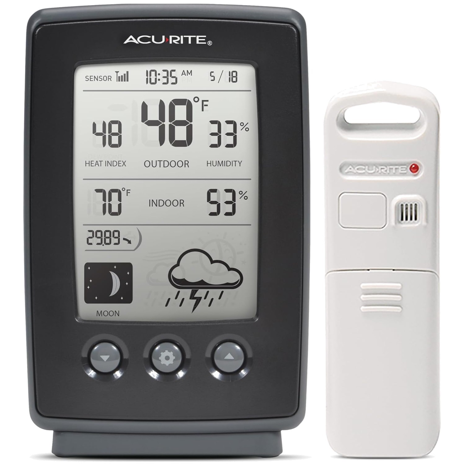 Personal Weather Forecaster with Moon Phase and Humidity for