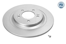 2x MEYLE Bremsscheiben hinten für Hyundai Tucson NX4A NX4E KIA Sportage V NQ5