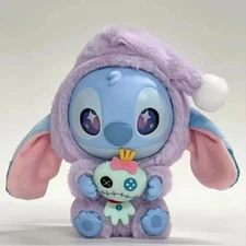 Miniso Stitch Eat Something Before Sleep Series Vinyl Figure Confirmed Blind Box