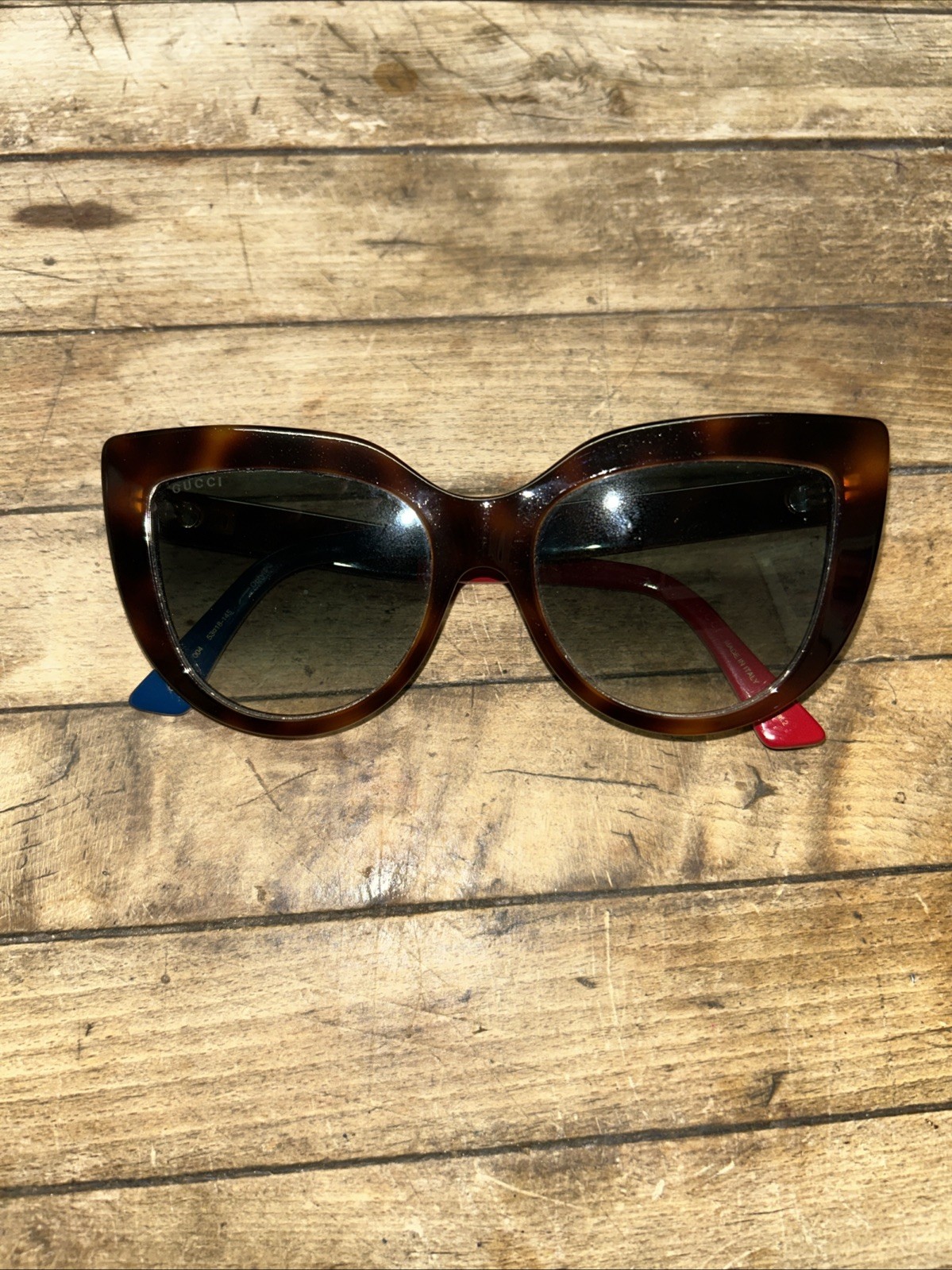 gucci cat eye sunglasses brown GG0164S 004-image