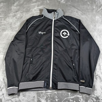 Vintage Lifted Research Group Track Jacket Mens Small LRG Full Zip Y2K Varsity