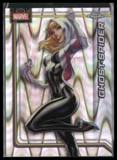 2026 Topps Chrome Marvel Comics #42 Ghost-Spider RayWave Refractor