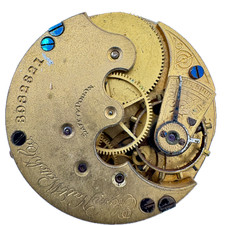 Antique 6s 1890 Elgin 11 Jewel Mechanical Hunter Pocket Watch Movement 94 USA