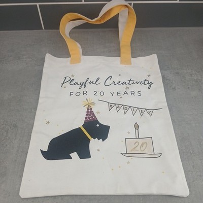 Radley London 20th Anniversary Tote Bag Rare Cotton 