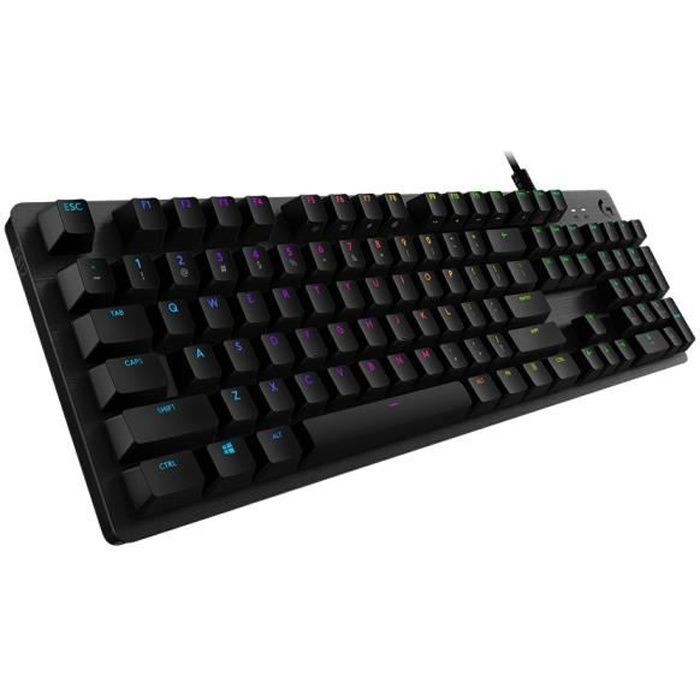 Logitech G512 Carbon clavier pour setup gaming et télétravail switch GX Brown