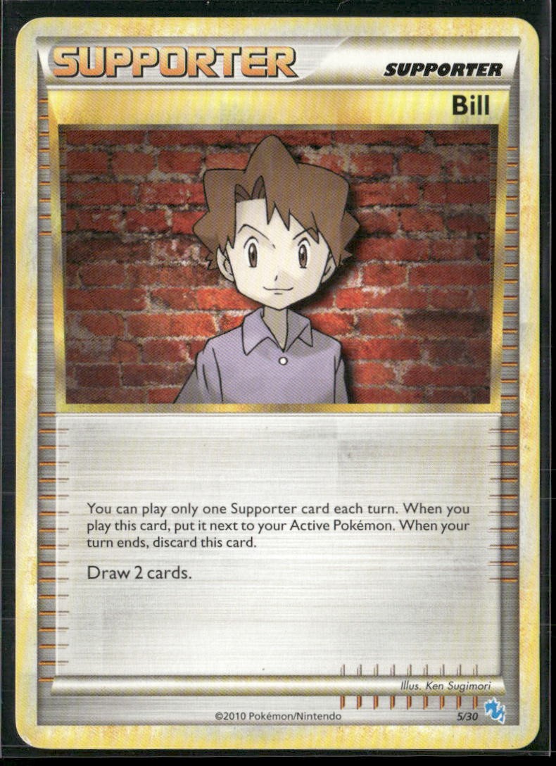 HGSS Trainer Kit: Gyarados & Raichu #5/30 Bill (#5)
