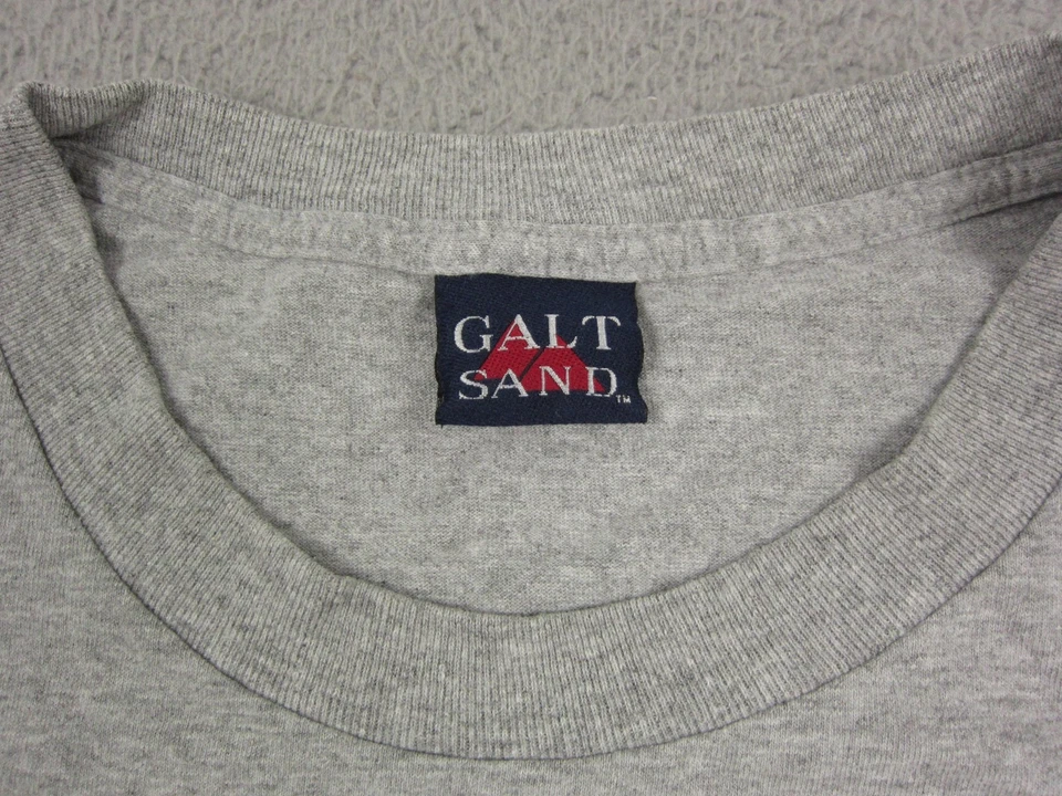 复古百威衬衫男式特大号 XL 灰色美国经典美国制造 — 第 4/4 张图片