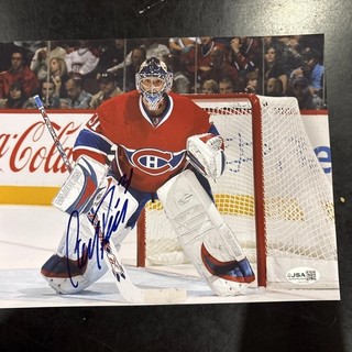 Signed Carey Price Montreal Canadiens Autographed 8x10 JSA Authentication
