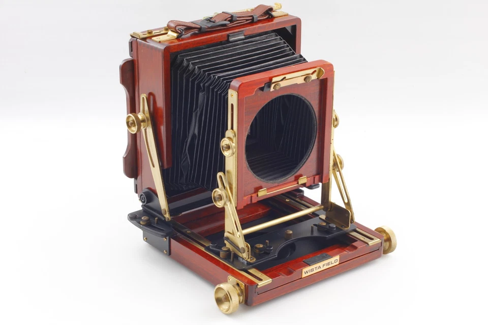 [Exc+5] Wista Field 45DX 4x5 Rose Wood Large Format Field Camera From JAPAN - Image 2 of 4
