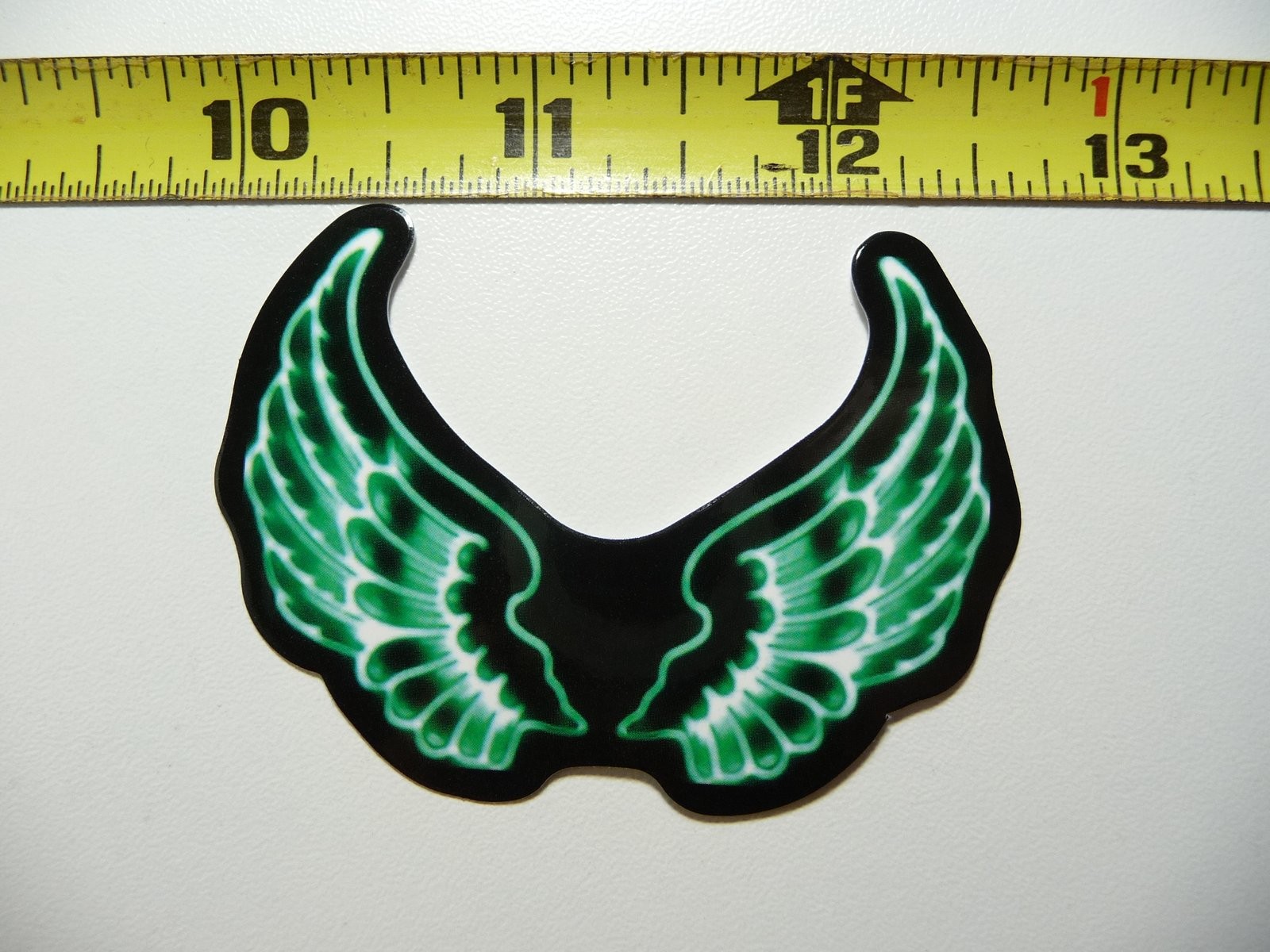 Colorful Angel Wings Neon Sticker Decal for Fun Celebrations