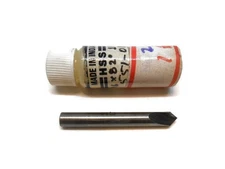 3/16" Single End 1 Flute High Speed Countersink 82 Degree Single Flute INDIA