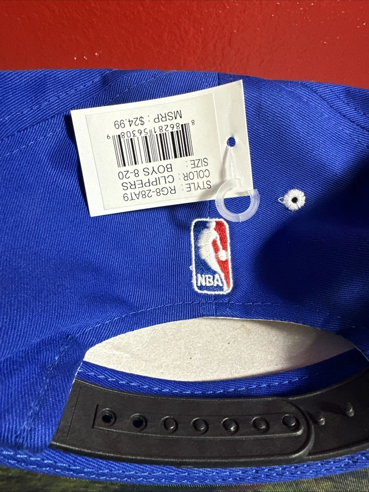 青少年阿迪达斯洛杉矶快船好莱坞比尔平沿硬木经典 — 第 3/4 张图片