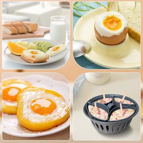 2 in 1 Egg Boiler Zubehör für Thermomix TM6 TM5 TM31 Eier Pochierer Eierkocher - Bild 11 von 12