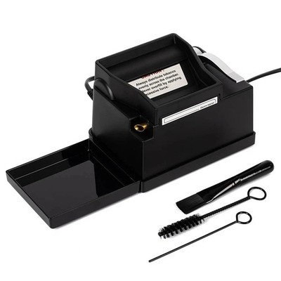 NEW POWERMATIC 2+ ELECTRIC CIGARETTE ROLLING MACHINE INJECTOR