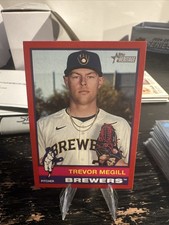 2025 Topps Heritage - Trevor Megill #210 Red Border Parallel