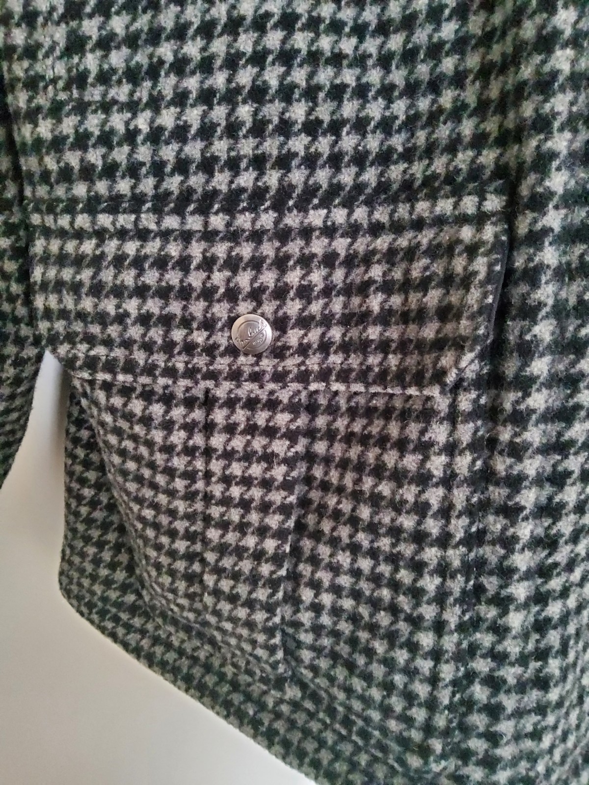 Woolrich Womens Wool Utility Coat/Jacket XL RARE image 5