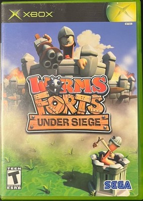 Worms Forts: Under Siege (Original Xbox) CIB Complete
