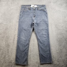 Vintage Calvin Klein Blue Jeans Woman's 14 High Rise Straight Leg Denim 90's Y2K
