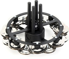 Meinl Percussion 2-piece Tambourine Hi-hat - Black