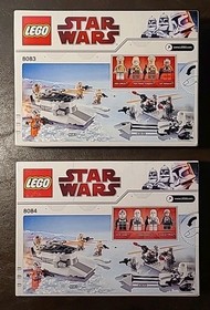 Lego Star Wars - Snowtrooper (8083) & Rebel Trooper (8084) Battle Packs
