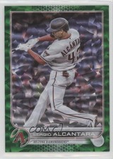 2022 Topps Update Green Foil 472/499 Sergio Alcantara #US279 0l2