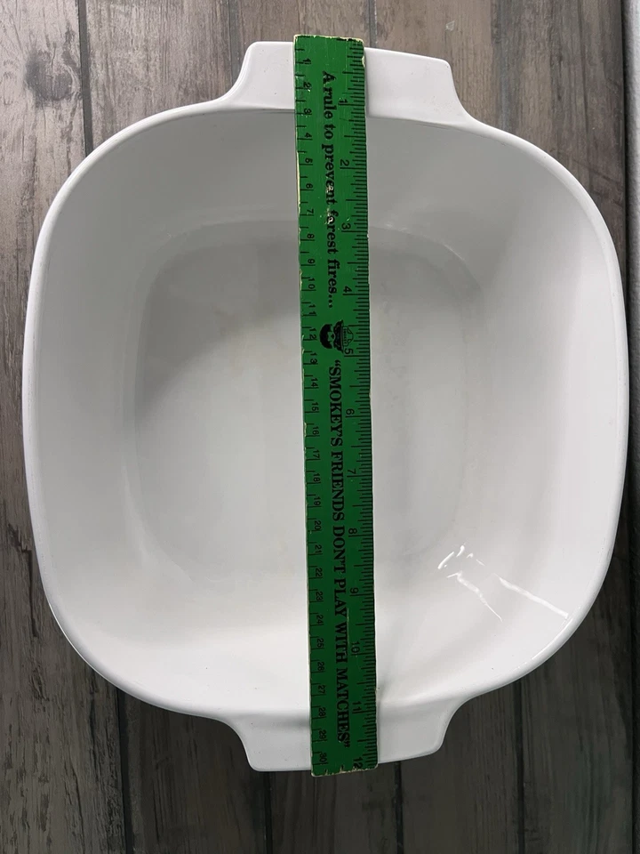 Vintage Corning Ware Blue Cornflower A-5-B 5Quart Casserole Dish w/Pyrex A-12-C - Image 2 of 4