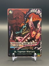 St. Topman Warcury (Alternate Art) OP13-089 Carrying On His Will Foil