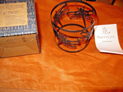 Neu! PartyLite 3-Docht Duftwachsglas-Aufsatz Libelle P93016