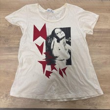 Hysteric Glamour T-Shirt His Girl L Black Cotton Excellent Condition