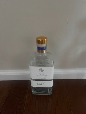 Lalo 100% Agave Azul Tequila Blanco EMPTY Tequila Bottle 750ml UNRINSED