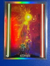 Topps Star Wars Galaxy 23 Refractor Return of the Jedi 40th Anniversary #ROTJ-5