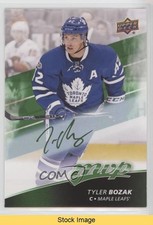 2017-18 Upper Deck MVP Green Script Tyler Bozak #155 READ 0qr0