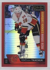 2016 O-Pee-Chee Platinum Marquee Rookies Red Prism /199 Matthew Tkachuk #152 0i6