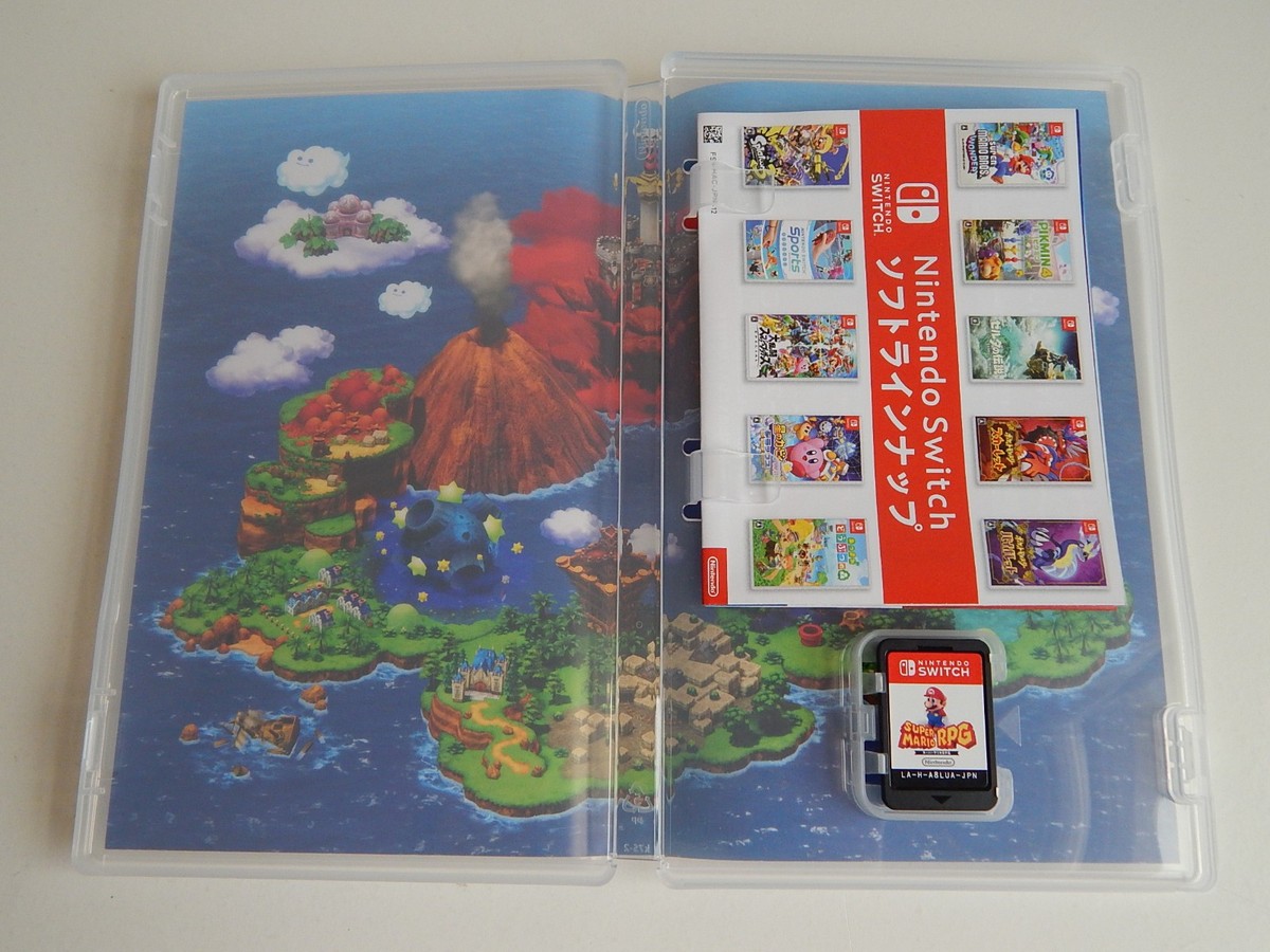 Super Mario RPG Game in Case! Nintendo Switch! JPN Japanese NTSC-J